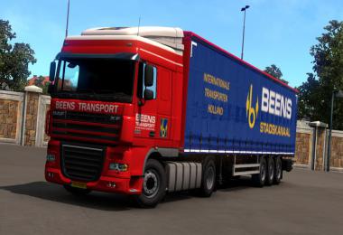 Paintjobs BEENS & Zn. B.V. STADSKANAAL for DAF 105 XF v1.0