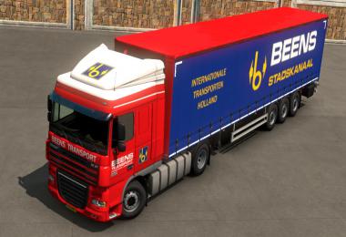 Paintjobs BEENS & Zn. B.V. STADSKANAAL for DAF 105 XF v1.0
