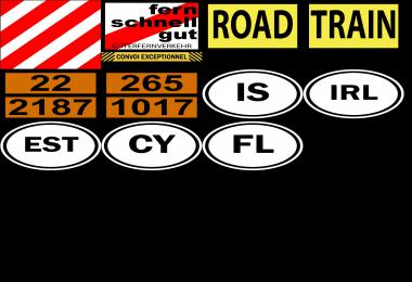 SIGNS ON YOUR TRUCK v1.1.3.96 1.39