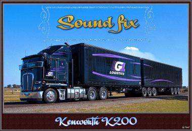 Sound fix for Kenworth K200 v1.1