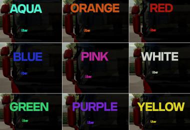 Uber LED Sign for ATS v1.0