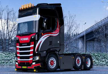 WF Truckstyling skin for SCania S v1.0