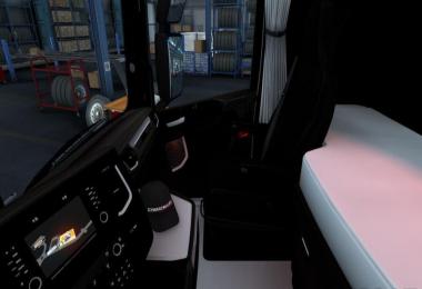 Scania S black white interior 1.40