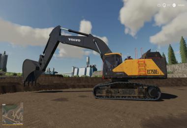 Volvo EC-750EL Mining Excavator v1.0.0.0