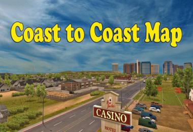[ATS] Coast to Coast Map v2.11.12 by Mantrid 1.40