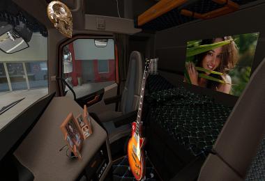 Beige Interior Volvo FH16 2012 v0.9