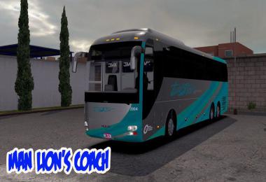 Bus MAN Lion Coach + Interior v1.5 1.39.x