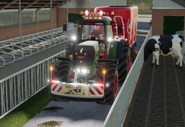 Fendt 900 TMS Vario GLD Team met rook v1.0