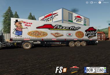 FS19 Trailer Pizza Hut By BOB51160 v1.0.0.0