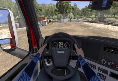 Interior Driver Mod [ANIMATED HANDS] ATS 1.40