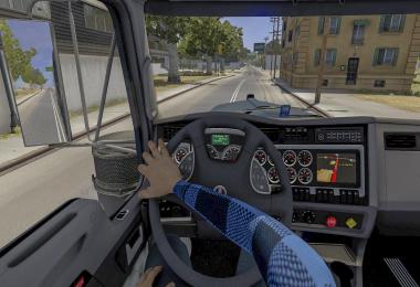 Interior Driver Mod [ANIMATED HANDS] ATS 1.40