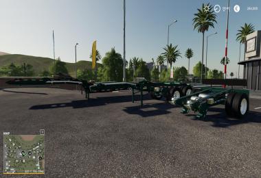 Load King 50 Ton OilField Trailer W/Jeep And Booster v1.0
