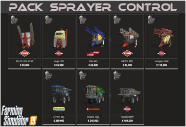 Pack sprayer control v1.0.0.0