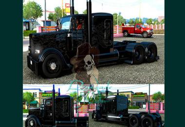 Peterbilt 389 Viper2 Blackout Skin 1.39