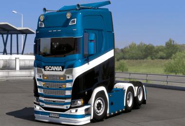 Skin by kRipt Paintjob's Scania S v1.0