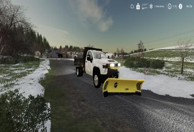 2020 Chevy 3500HD Single Cab Dump Truck v1.0