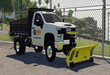 2020 Chevy 3500HD Single Cab Dump Truck v1.0
