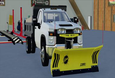 2020 Chevy 3500HD Single Cab Dump Truck v1.0