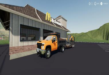 2020 Chevy 3500HD Single Cab Dump Truck v1.0