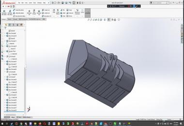 Volvo L-350H Mining Loader + New Tools v1.1
