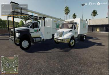 Bucket truck chip truck nelson tree service v1.0.0.0