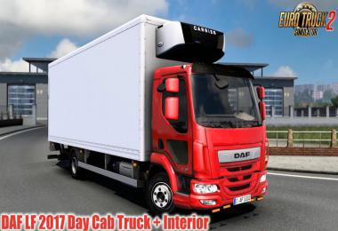 DAF LF 2017 Day Cab Truck + Interior v1.0 1.40.x