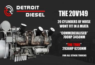 Detroit Diesel 20V149 v1.0 1.39 - 1.40