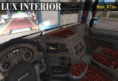 LUX interior for DAF xf E6 v1.0