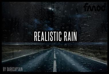 Realistic Rain v3.8.1 ETS2 1.40