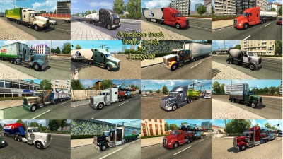 American Truck Traffic Pack by Jazzycat v2.6