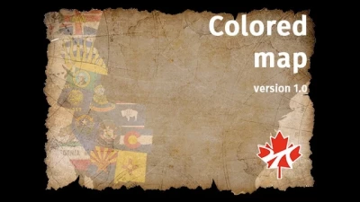 [ATS] Colored Map for ProMods Canada v1.0