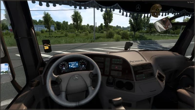 Beige Interior for Mercedes Actros 2009 v0.9.5