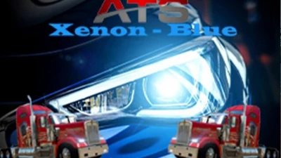 Blue Xenon Lights v1.1 1.41 - 1.42