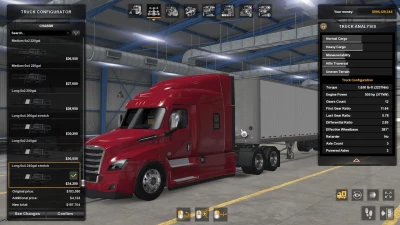 Freightliner Cascadia Parts pack v1.0.3