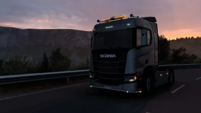 Front position lights: Scania 2016 1.42