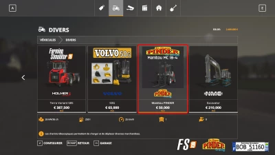 Manitou Telescopique PINDER By BOB51160