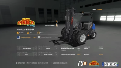 Manitou Telescopique PINDER By BOB51160