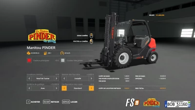 Manitou Telescopique PINDER By BOB51160