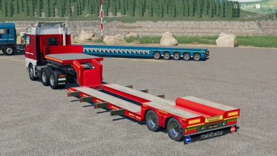 Goldhofer 2 Axle Low Loader v1.0.0.0
