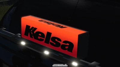 Kelsa LED Illuminated Nameboards 1.42