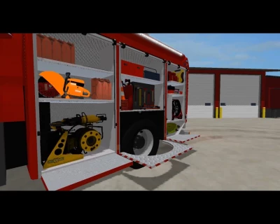 MAN TGM GBA MotoTruck z OSP Młodzieszyn v1.0