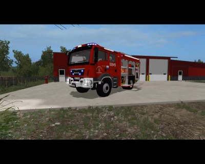 MAN TGM GBA MotoTruck z OSP Młodzieszyn v1.0