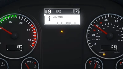 MAN TGX Euro 6 Realistic Dashboard Computer 1.41