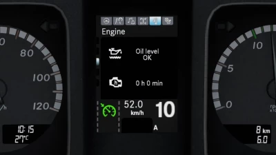 Mercedes-Benz New Actros Realistic Dashboard Computer 1.42