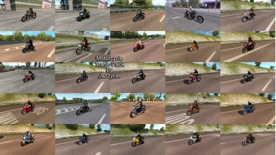 Motorcycle Traffic Pack by Jazzycat v3.9.1