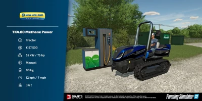 New Holland TK4.80 Methane Power v1.0