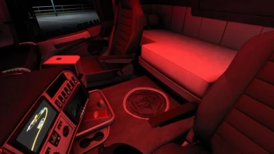 Red LED Interior Lighting Tuning Mod 1.42