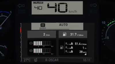 Renault T (+Evolution) Realistic Dashboard Computer 1.42