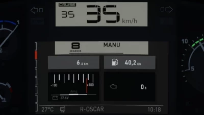 Renault T (+Evolution) Realistic Dashboard Computer 1.42