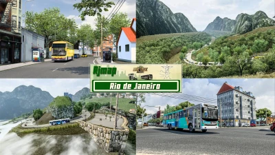RJ Map (Rio de Janeiro) ETS2 v3.0